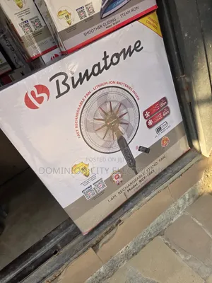 Shop Smart With Binatone Rechargeable Standing Fan 18inch RCF-1865
