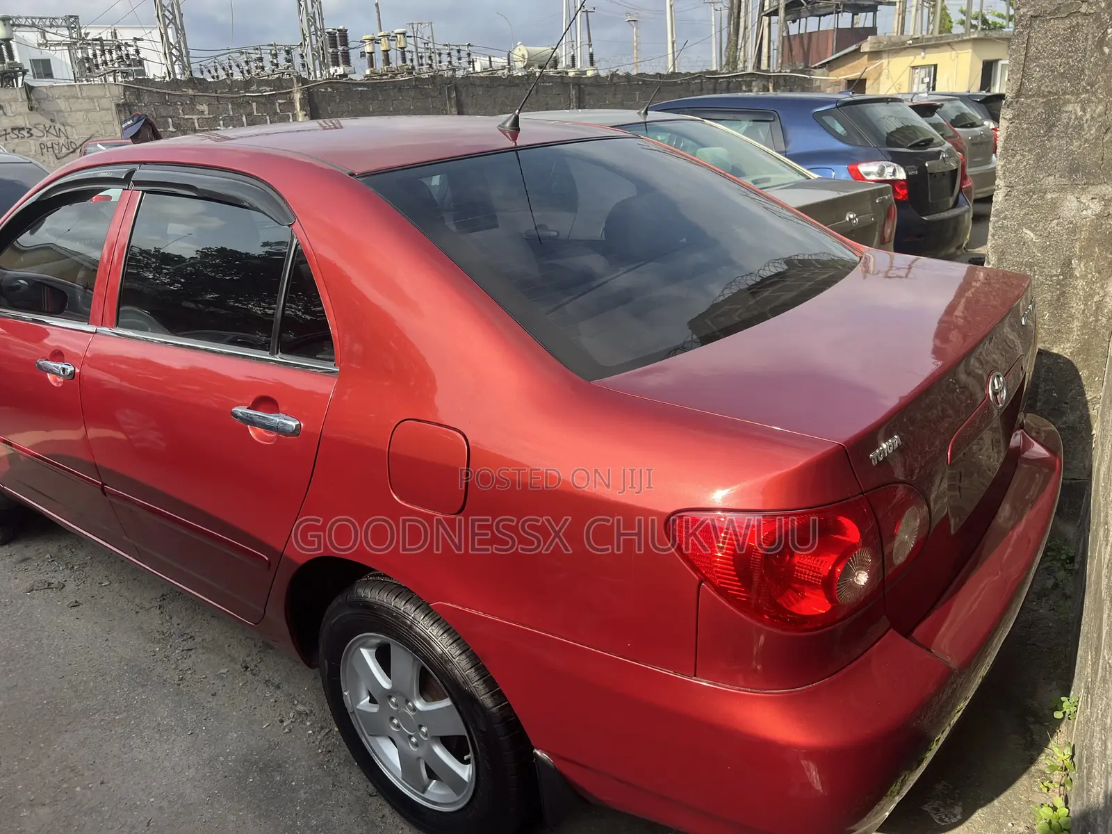 Toyota Corolla 2008 Red