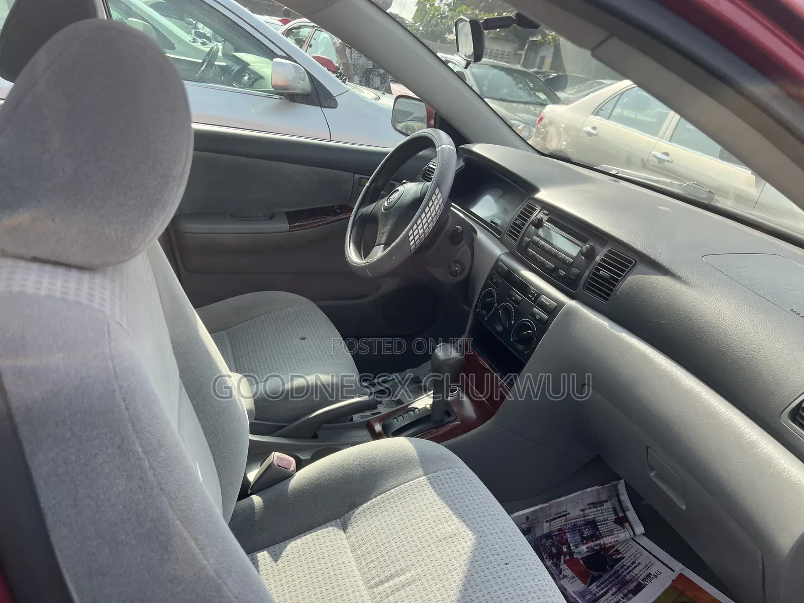 Toyota Corolla 2008 Red