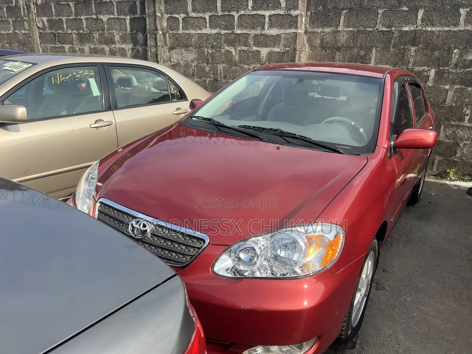 Toyota Corolla 2008 Red