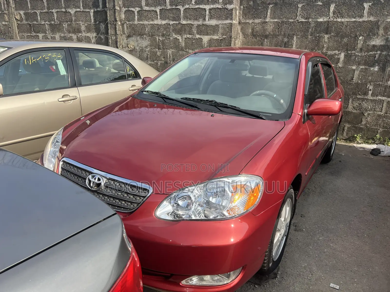 Toyota Corolla 2008 Red