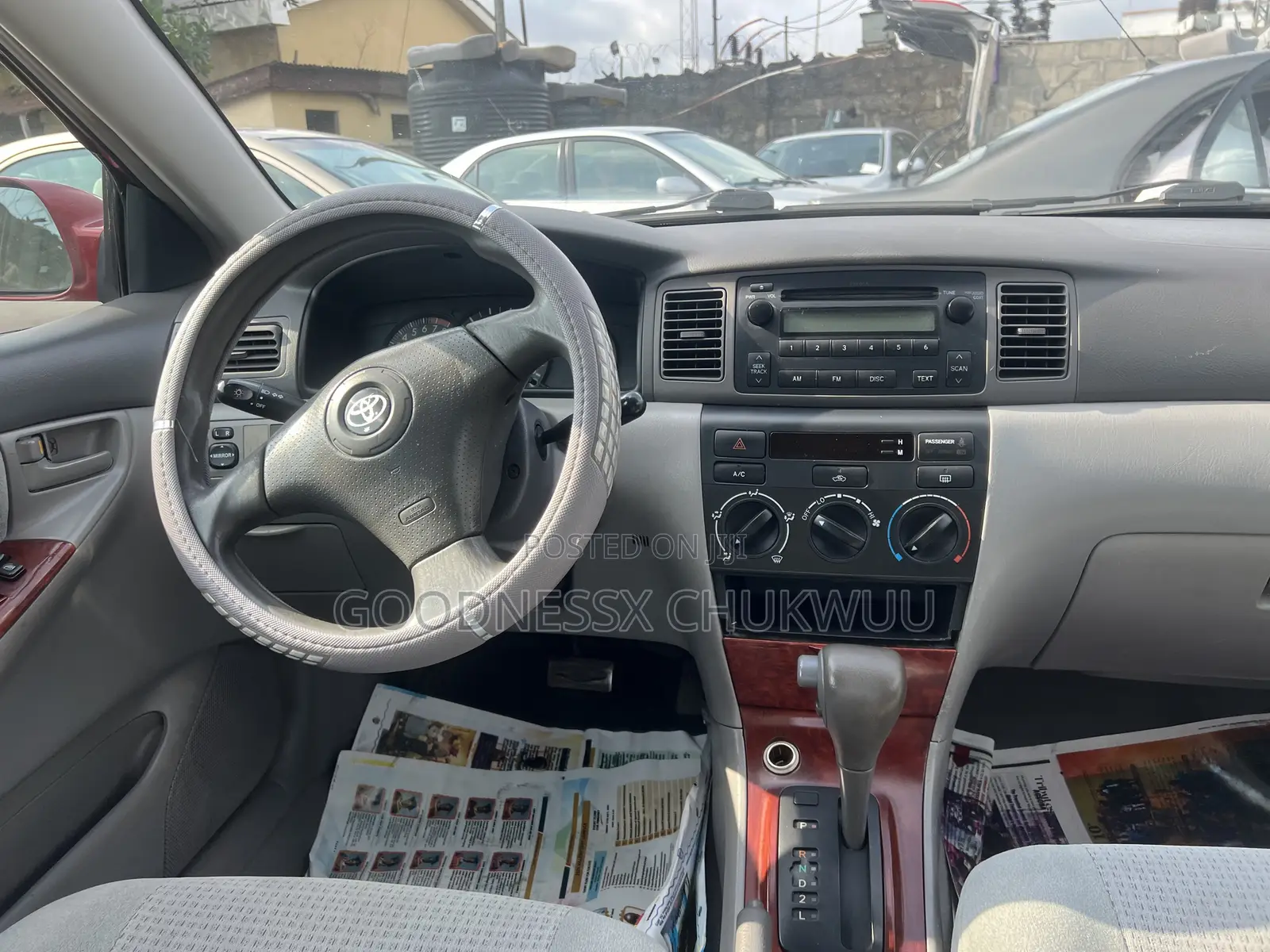 Toyota Corolla 2008 Red