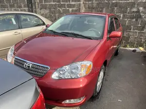 Toyota Corolla 2008 Red