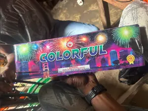 68 Shot Fireworks Colourful Display Knockout