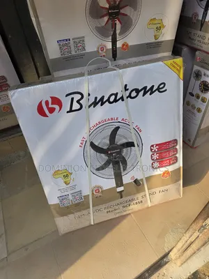 Model RCF-1858 1.5m Binatone Rechargeable Standing Fan 18inch