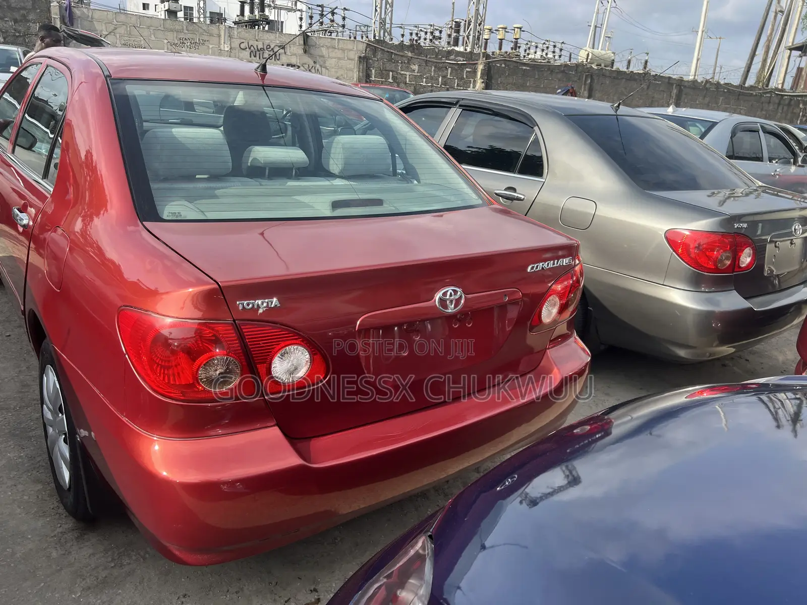 Toyota Corolla 2005 Red