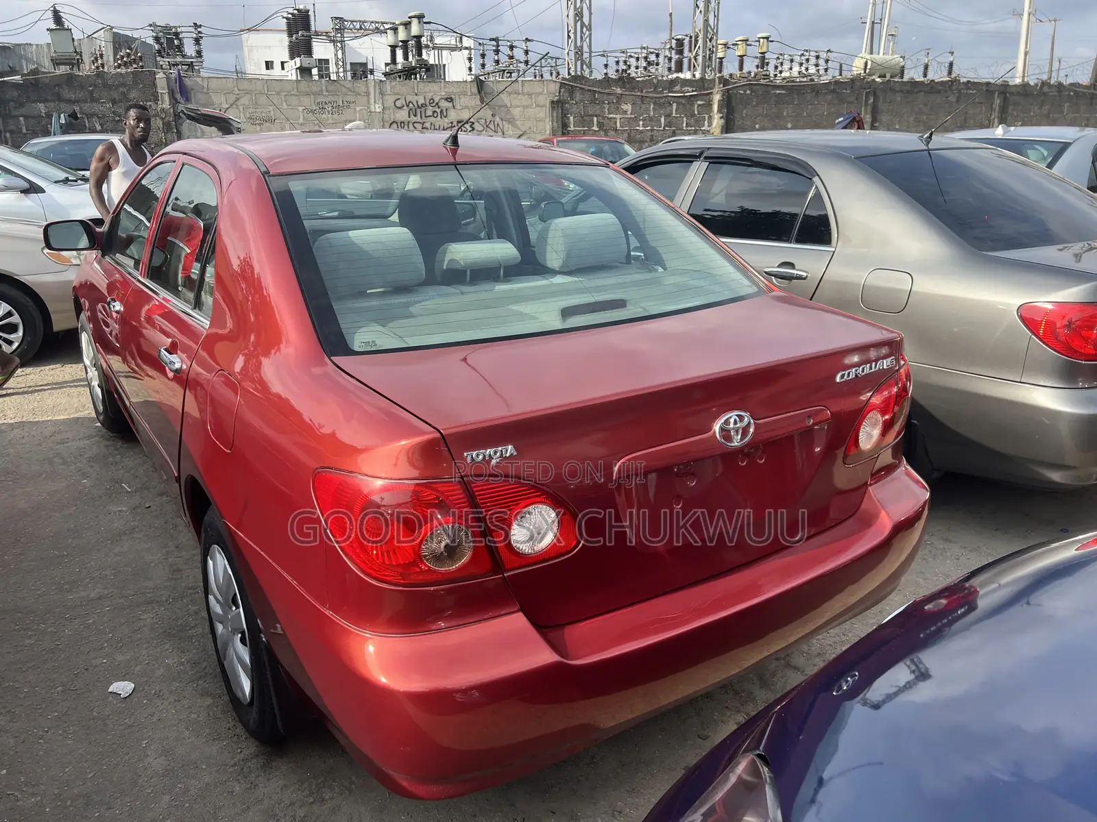 Toyota Corolla 2005 Red