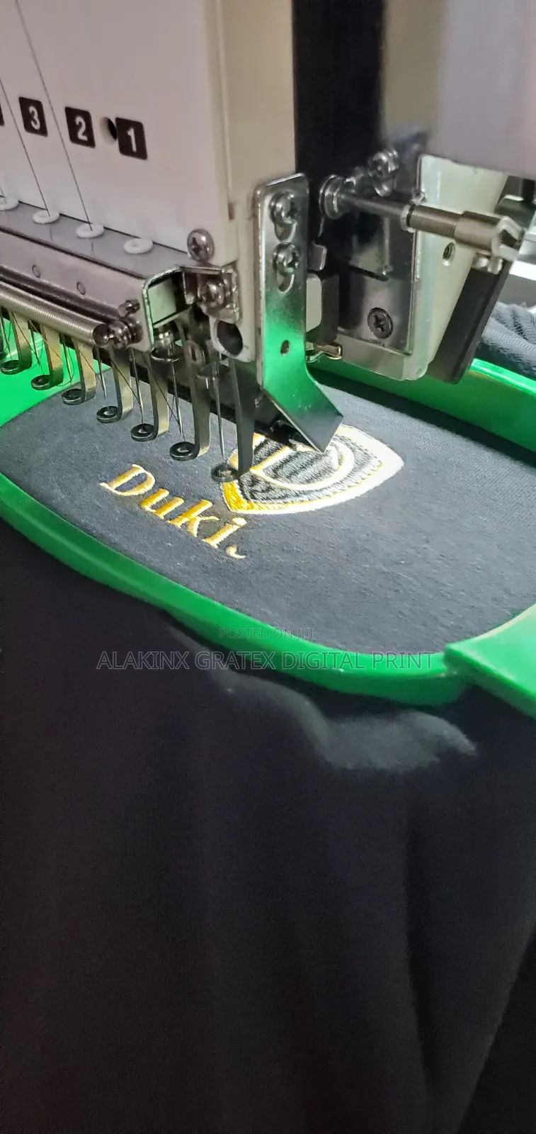 1 Head Monogram Machine