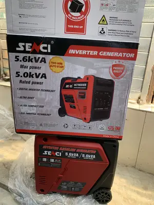 SENCI SC7800iES 5.6kVA Premium Digital Inverter Generator.