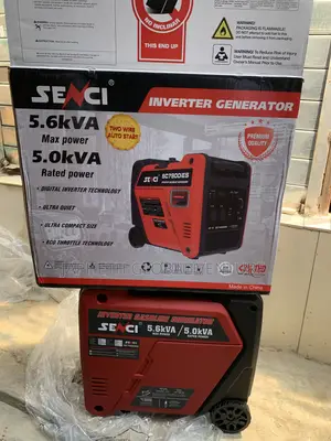SENCI SC7800iES 5.0kVA Rated Power Silent Inverter Generator.