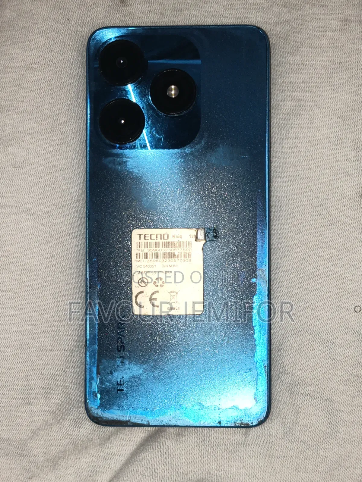 Tecno Spark 10 128 GB Blue