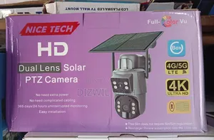 Dual Lens Solar PTZ Cameras