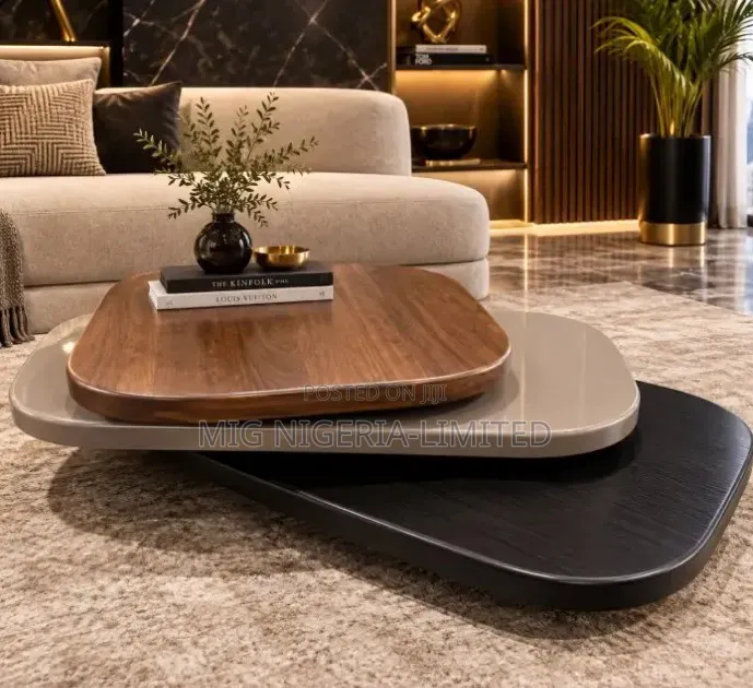 Mable Stone Centre Table Set 3pc