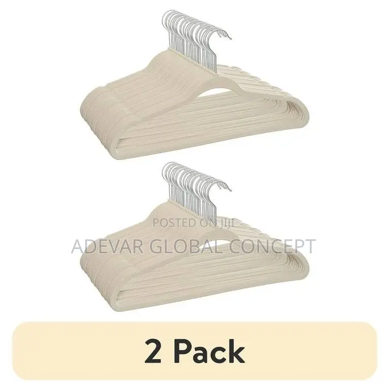 30pcs Pack Non Slip Velvet Hanger
