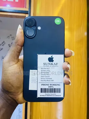 Apple iPhone 16 Plus 128 GB Black