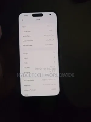 Apple iPhone 16 Plus 128 GB Black