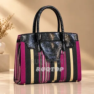 Aso-Oke Maxi Handbag