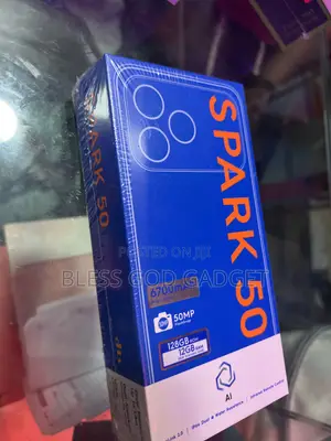 New Tecno Spark 50 128 GB Black