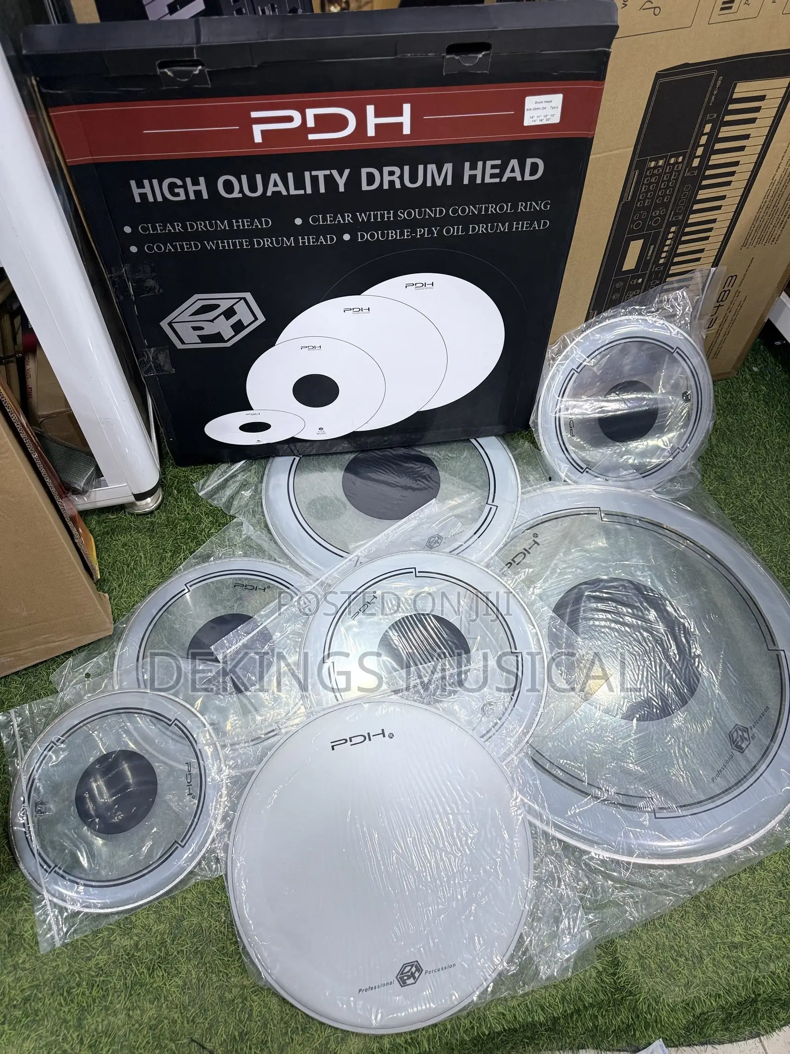 Professional PDH Drum Head or Velon 7set