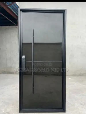 Pivot Door With Smart Lock 4 by 8ft