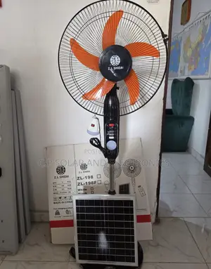 Rechargeable Solar Fan 18’inchs