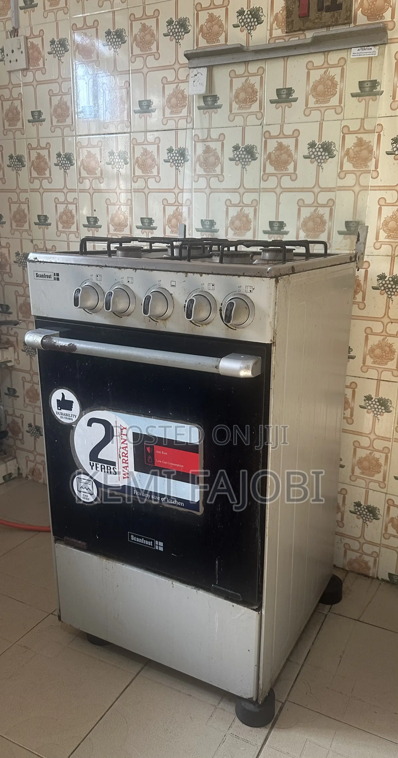 Standing Gas Cooker