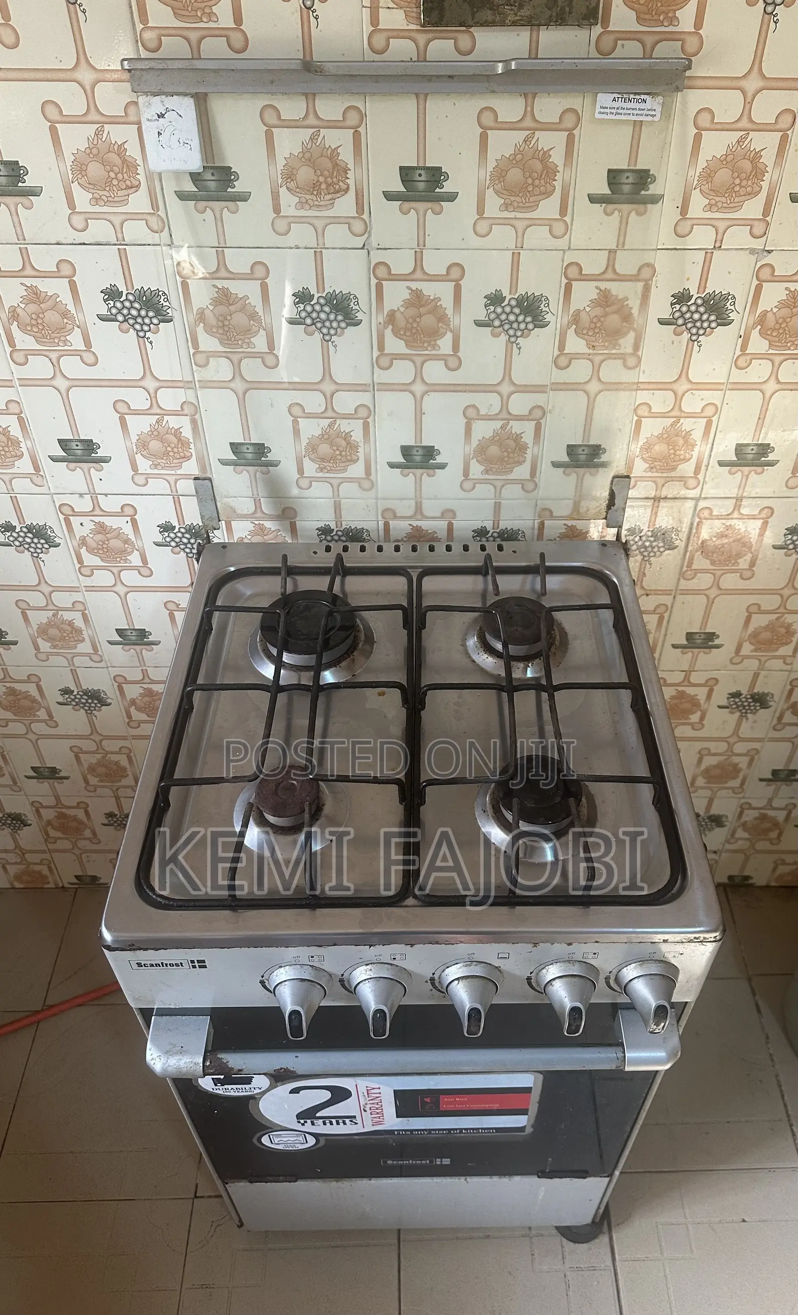 Standing Gas Cooker