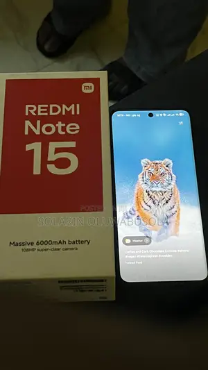 Xiaomi Redmi Note 15 256 GB Black