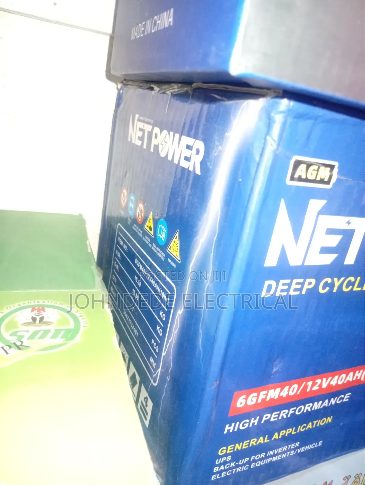 Netpower 12v60ah Solar Battery
