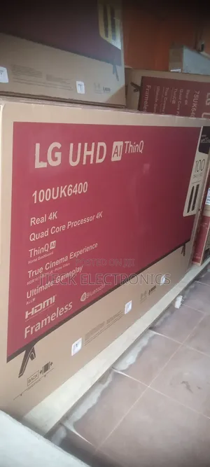 LG UHD Smart TV 100 Inch Webos YouTube Netflix Prime Video Bluetooth