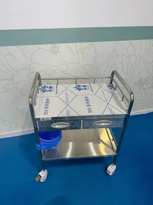Double Draw Instrument Trolley