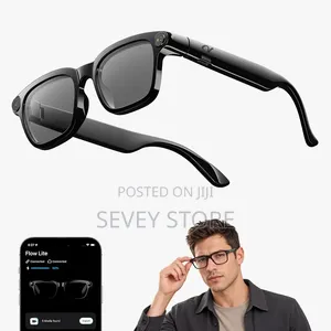 Smart Glasses With 4K 8MP Camera and Bluetooth, 1080P Video Recording