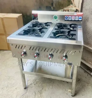 4burner Industrial Gas Cooker