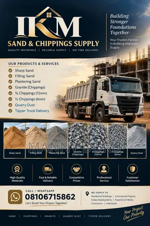 Sand and Chipping at Affordable Prices