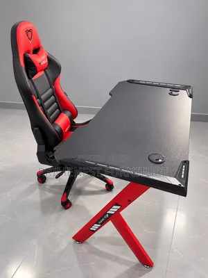 Gaming Master Chair and Titan Electric Table