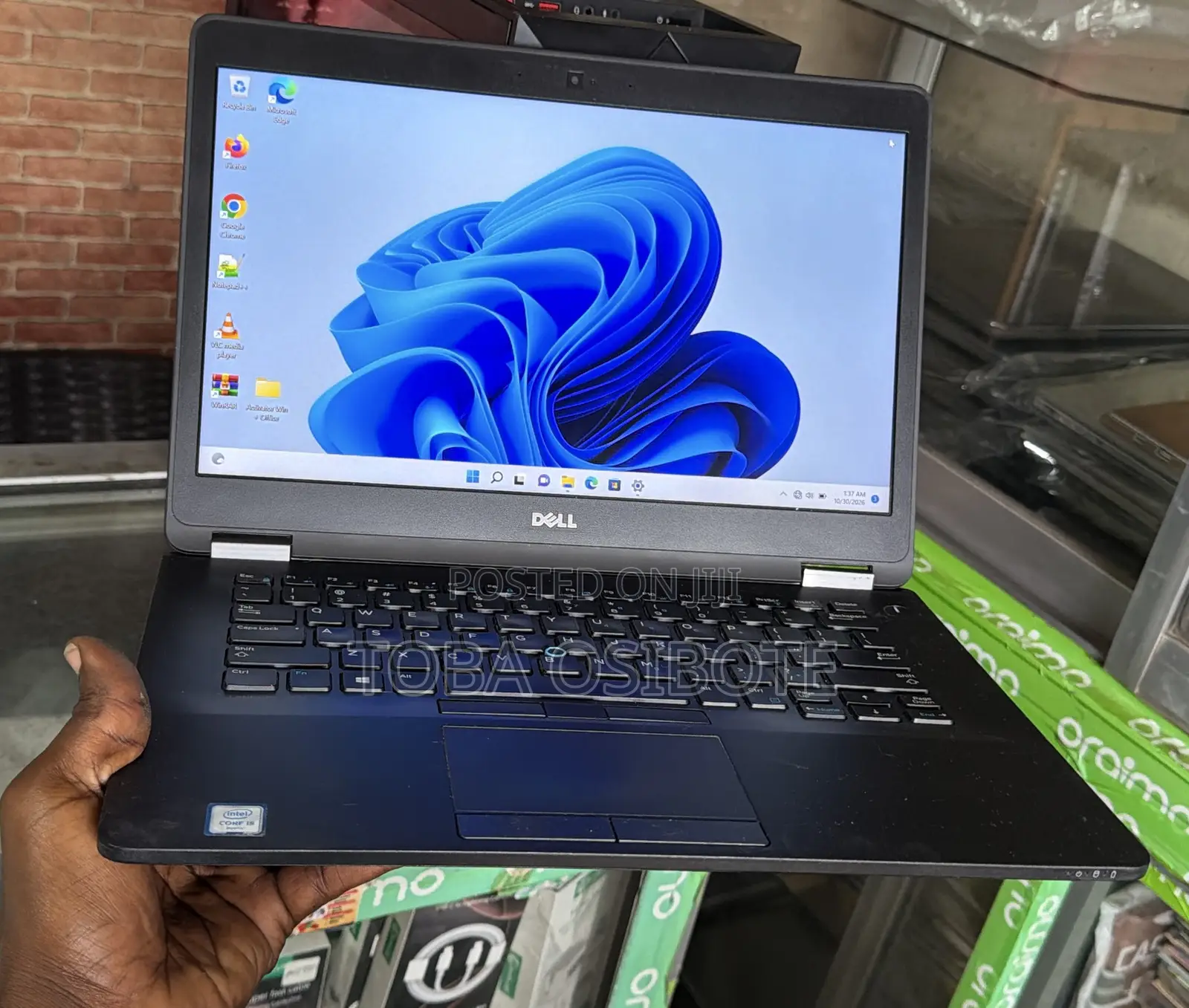 Laptop Dell 8GB Intel Core i5 SSD 256GB
