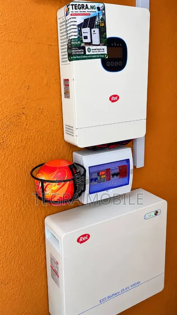 Combo 3.6kw 2.56kwh Itel Battery + 1.17kwp
