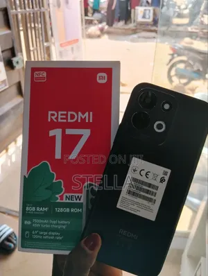 New Xiaomi Redmi 17 128 GB Black
