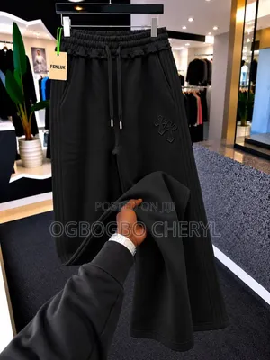 Luxury Designer Plain Joggers