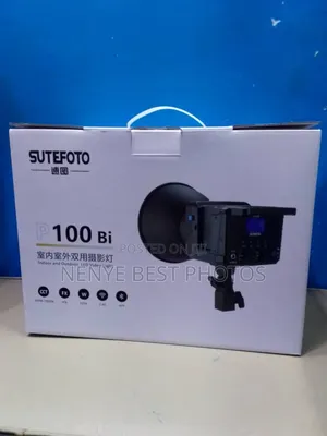 Sutefoto P100 Bi Color Indoor and Outdoor Video Light