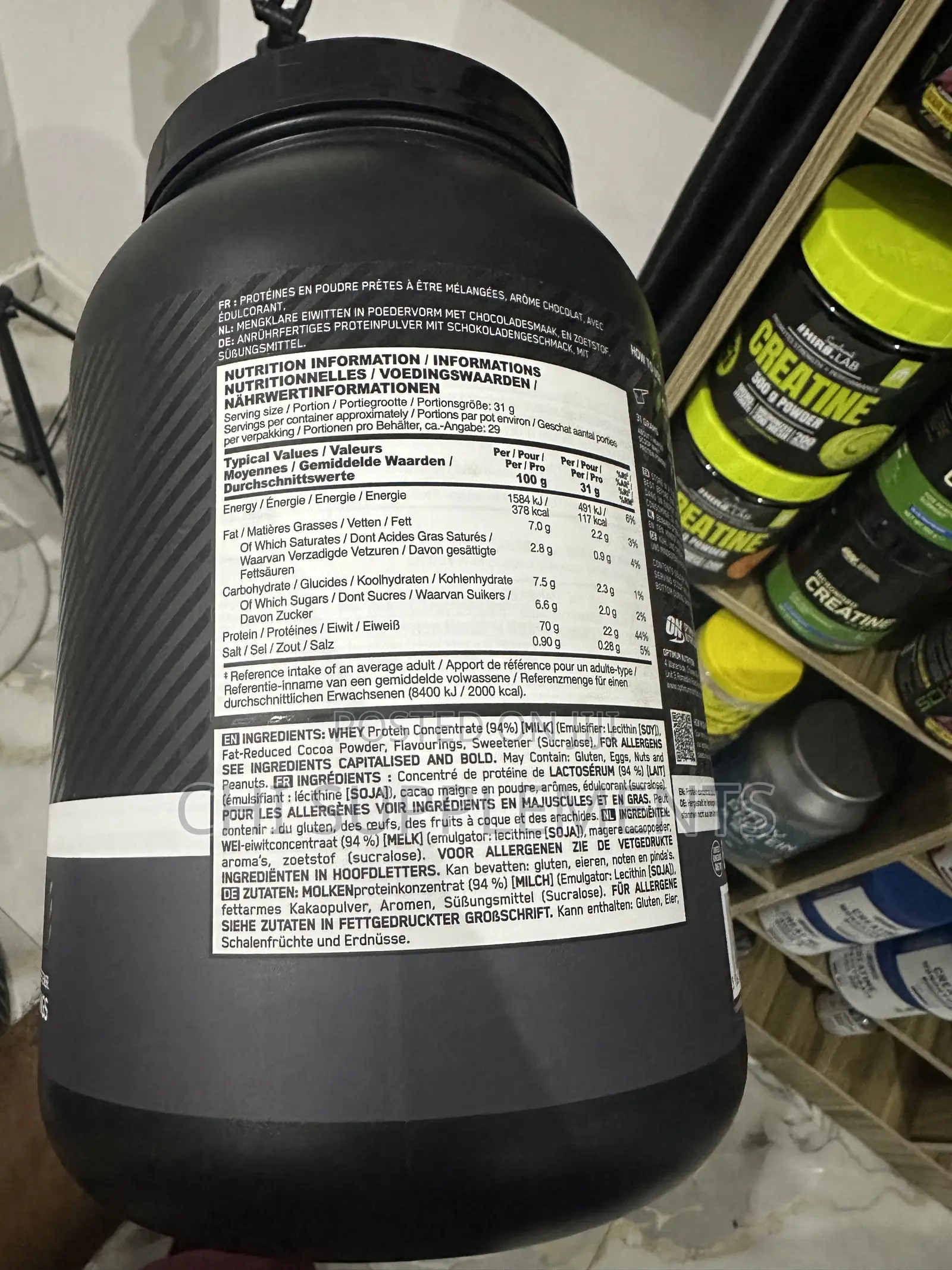 Optimum Nutrition Whey Protein