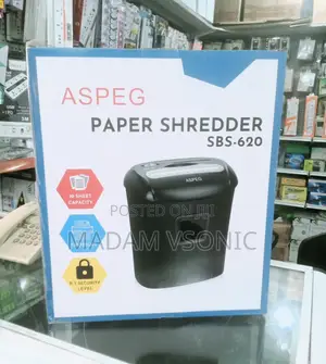 ASPEG Paper Shredder SBS-620