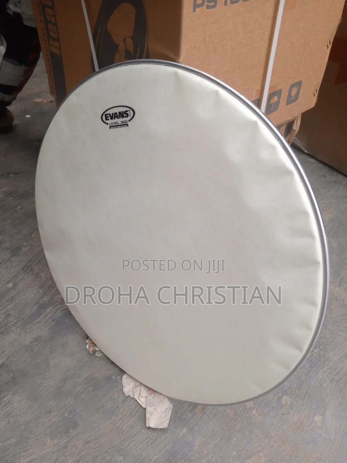 22" Animal Skin Drum Head