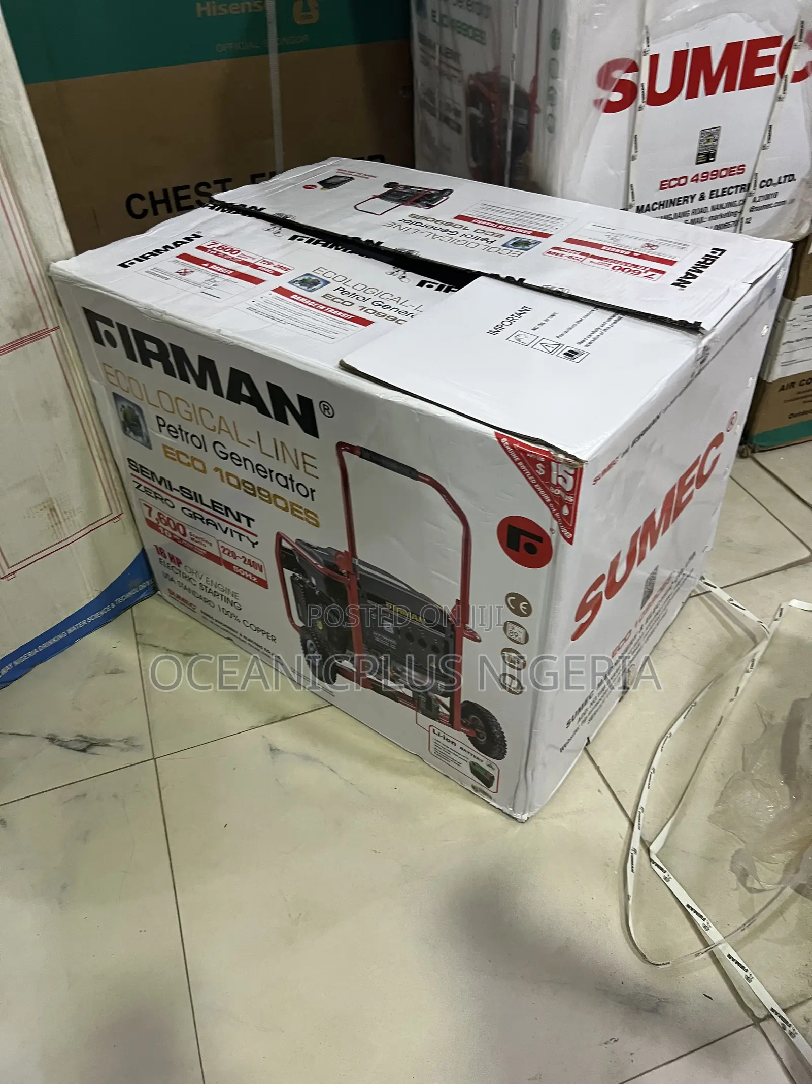 Sumec Firman 7.6KVA Reliable Backup Generator