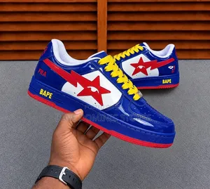 Bathing Ape (BAPE) STA X KidSuper World Cup Pack "France" Sneaker.