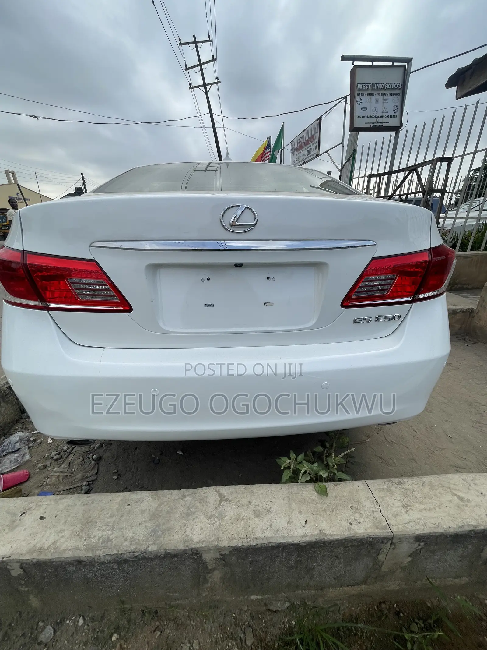 Lexus ES 350 2012 White