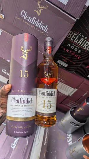 Glenfiddich 15 Years Cartoon by ( 12 Bottles )