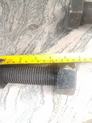 1"x250 Stud Boit and Nut For