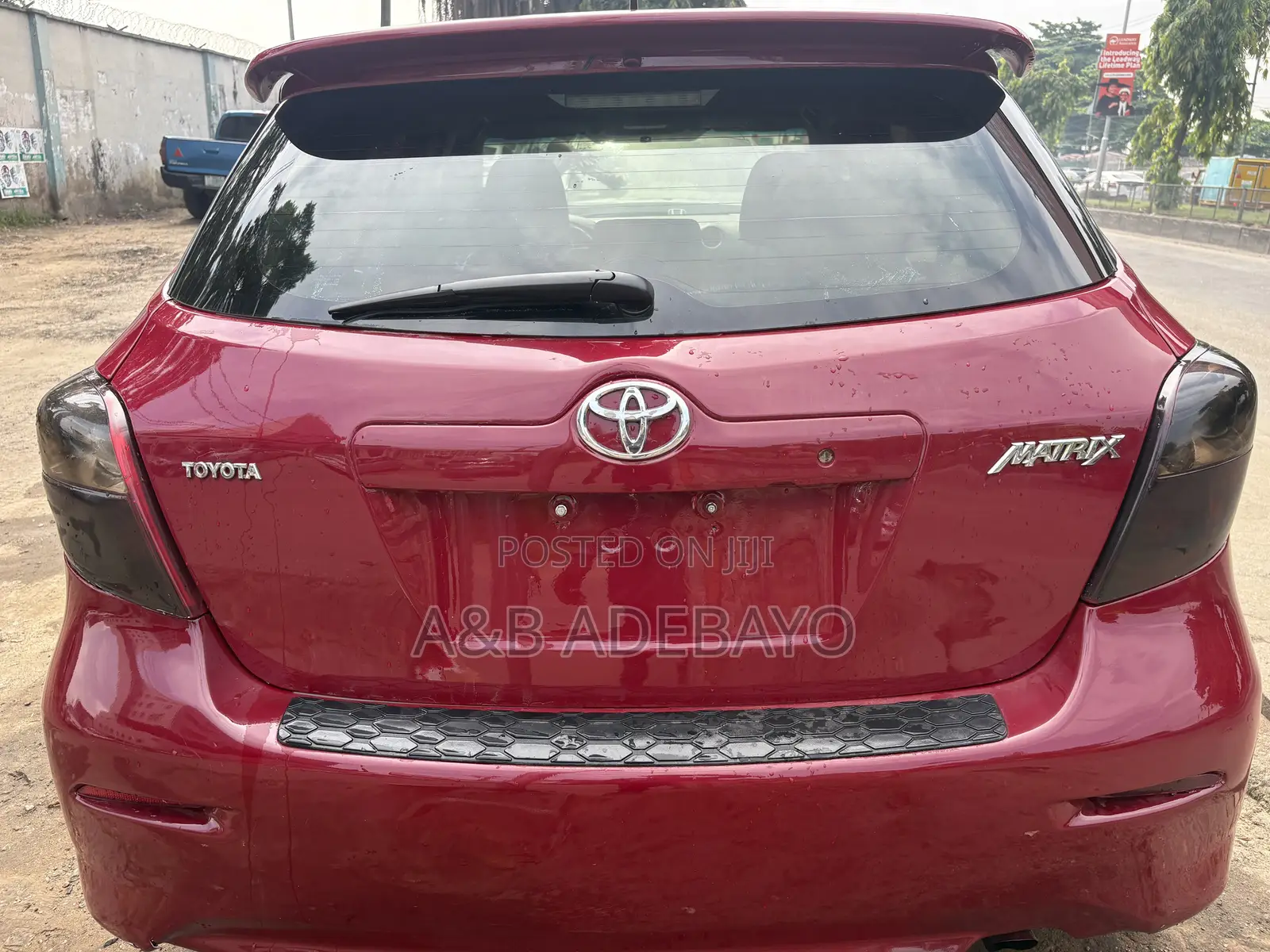 Toyota Matrix 2011 Red