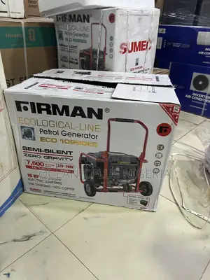 Firman 7.6KVA High-Performance Petrol Generator